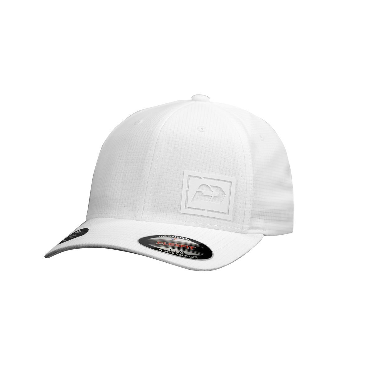 3D ICON Hydro-Grid | Hat – pushpaintball WHITE Stretch
